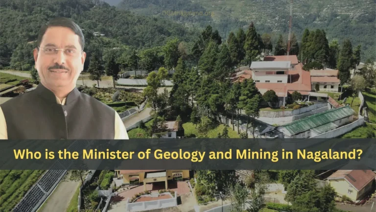 Who is the Minister of Geology and Mining in Nagaland?